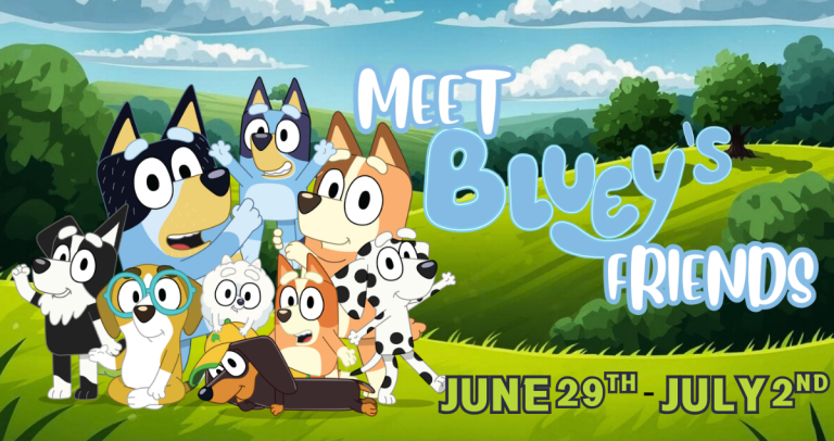 Meet Bluey's Friends kids summer camp in Scottsdale, Arizona